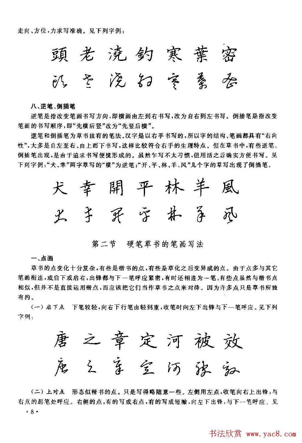 字帖下载丁永康《硬笔草字书写技法》(10)