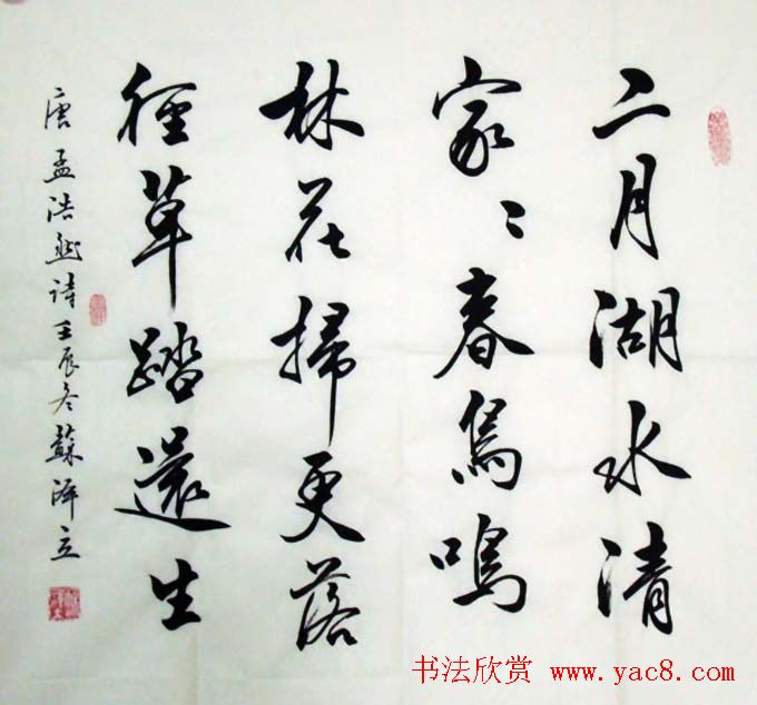 苏泽立书法行书作品欣赏19