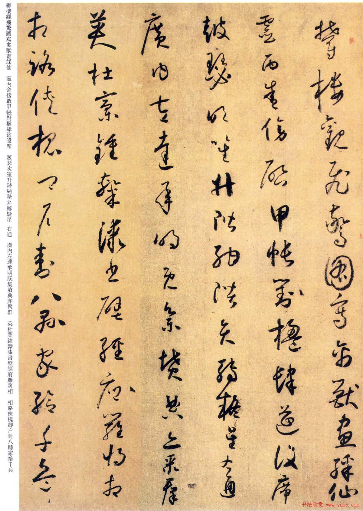 唐代怀素《小草千字文》墨迹