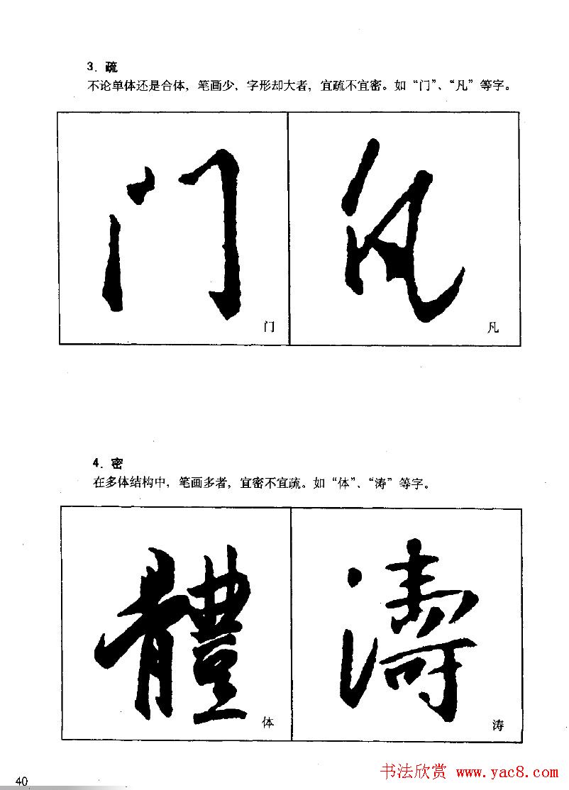 《王羲之行书入门》书法字帖结体篇(18)