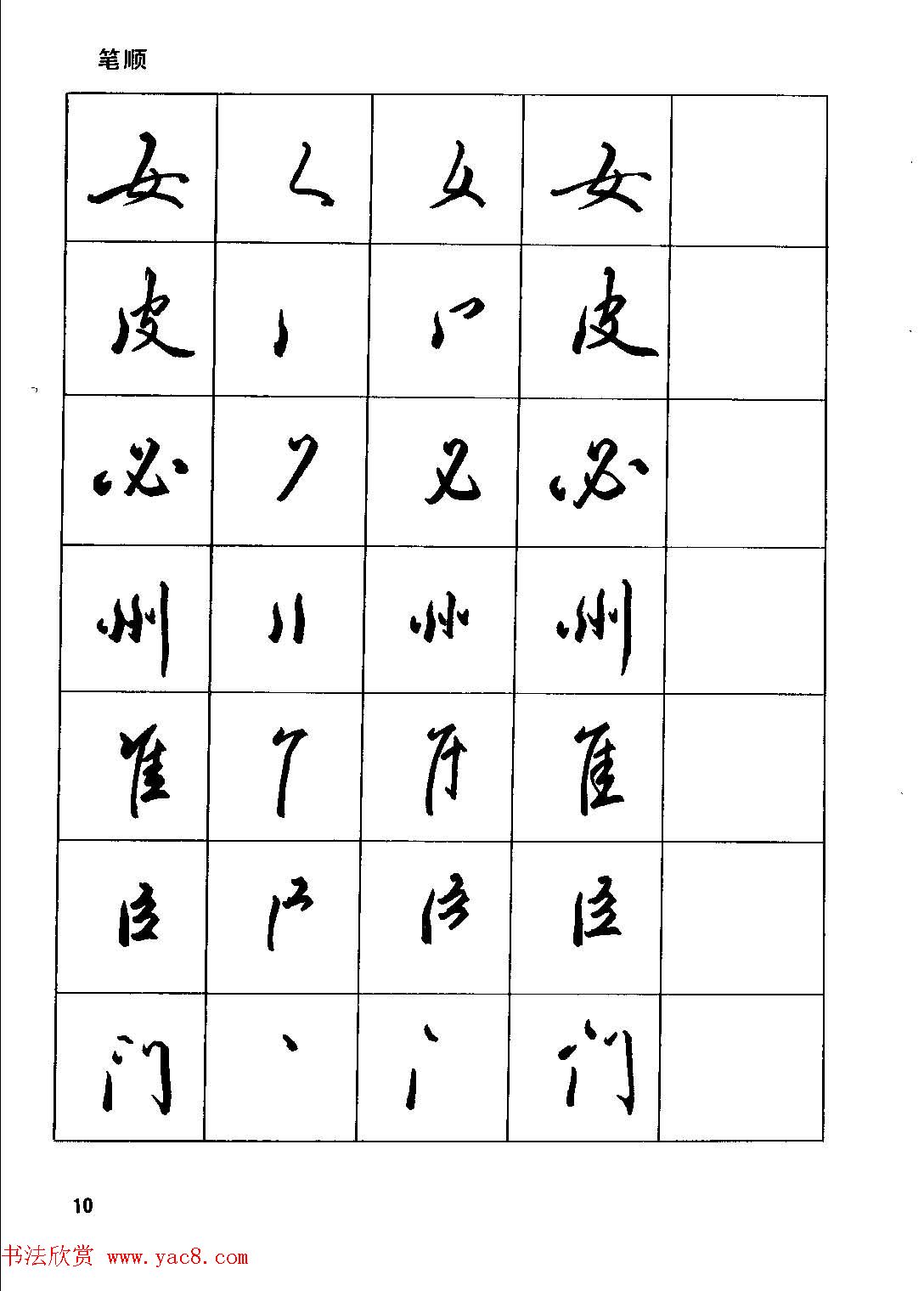 田英章硬笔书法字帖《钢笔行书实用技法字帖》
