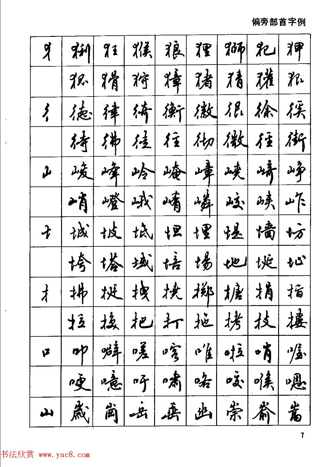 田英章硬笔书法字帖《钢笔行书实用技法字帖》