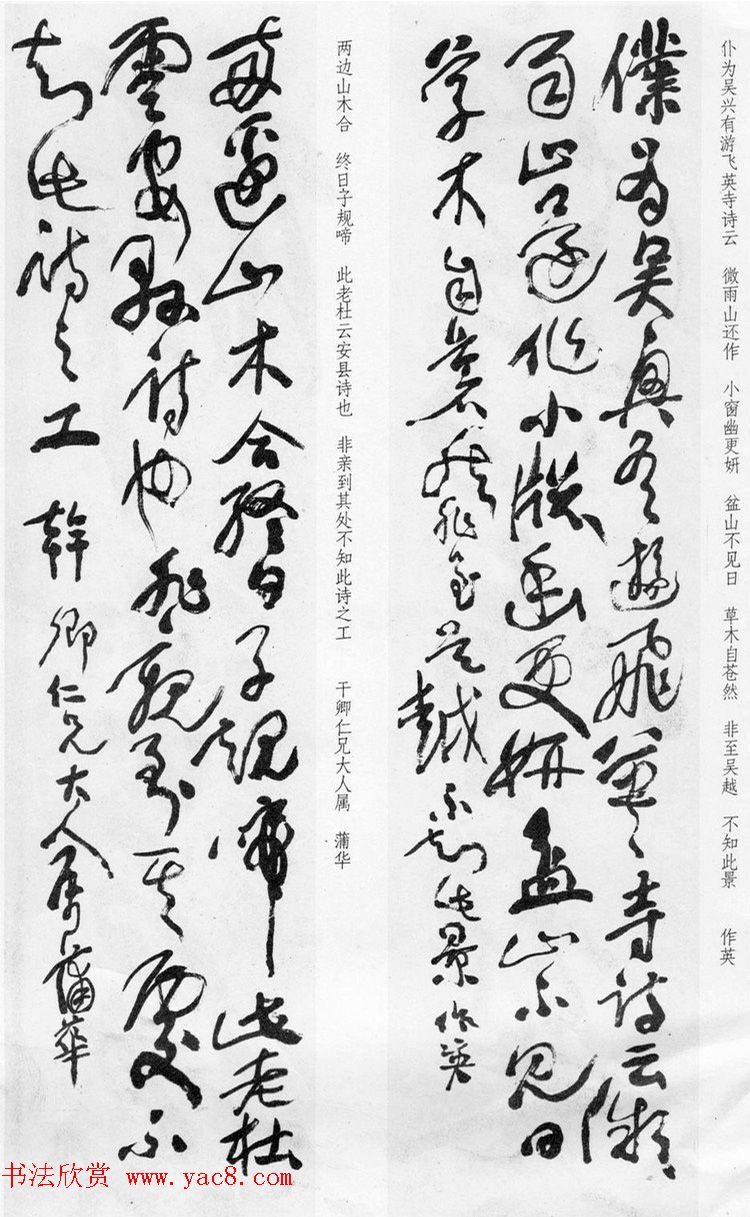 清代蒲华草书《诗评四条屏》等