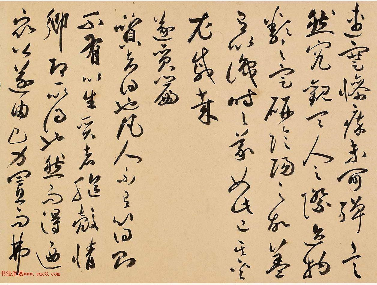 祝允明草书手卷《蚕衣五篇》