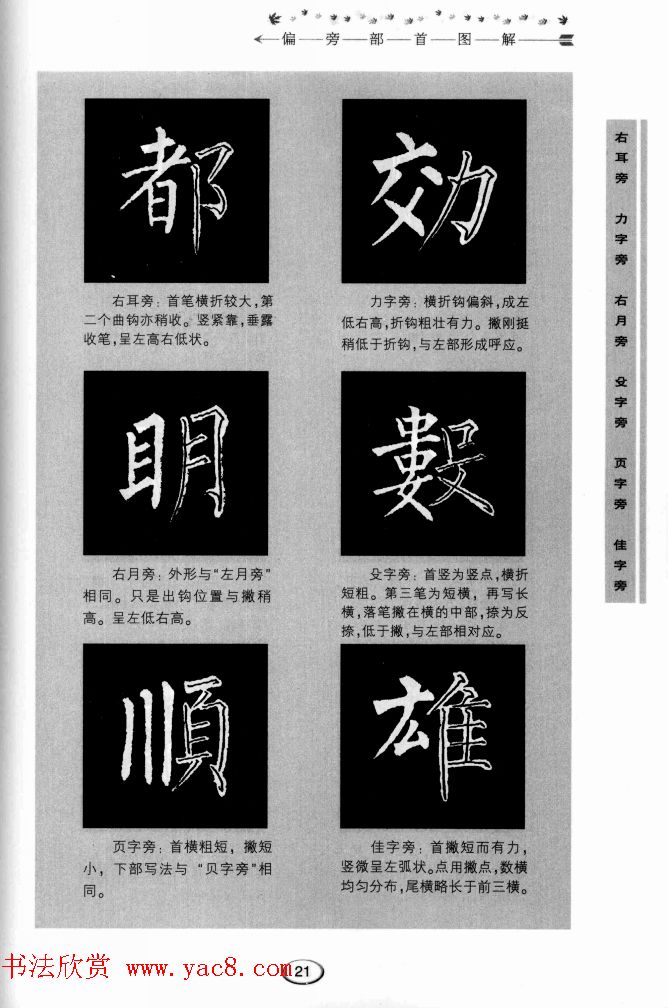 书法学习图解教程《玄秘塔碑临写与创作》
