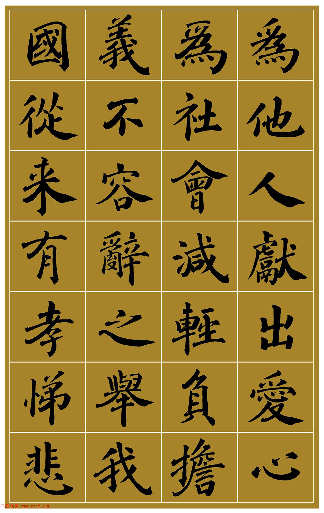 范笑歌楷书《中国少儿先心病基金宣讲辞》