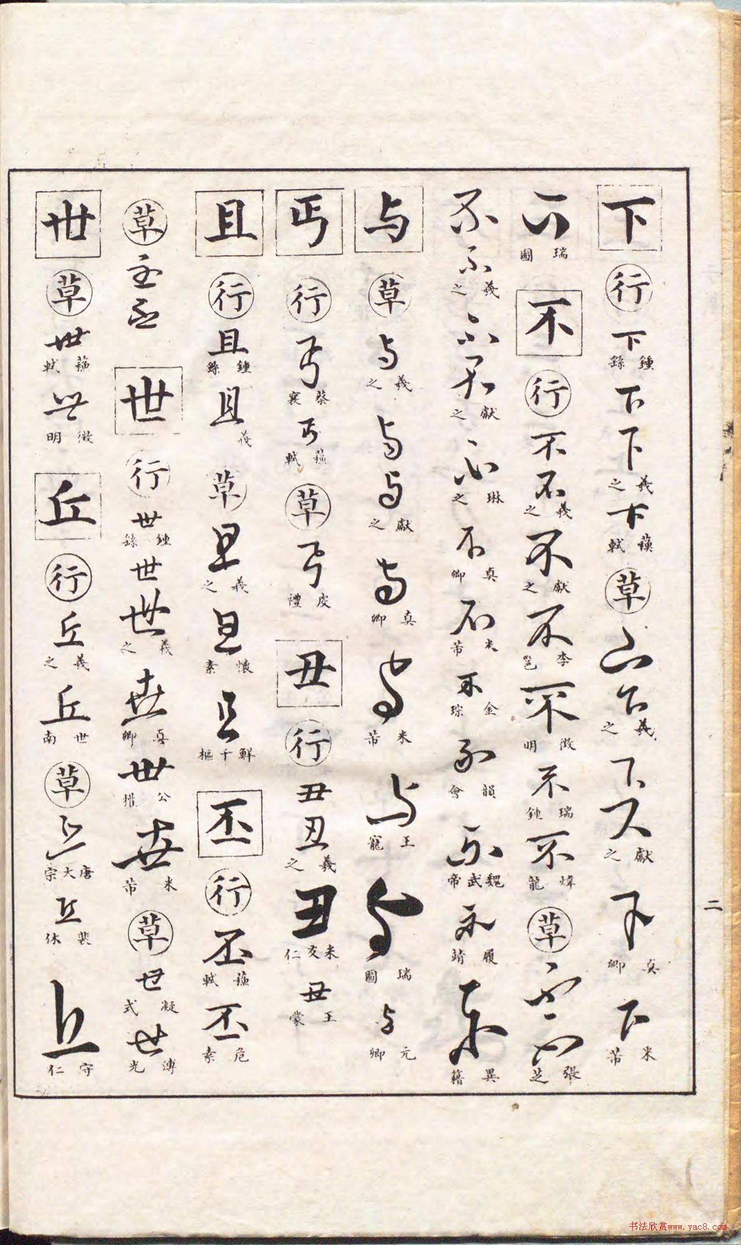 1896年日本出版的《真行草大字典》